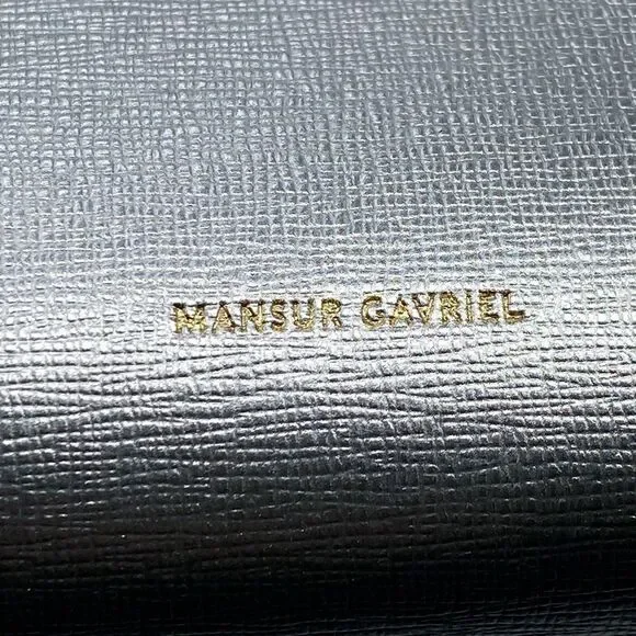 Mansur Gavriel Mini M Frame Leather Crossbody Bag - Picture 6 of 10